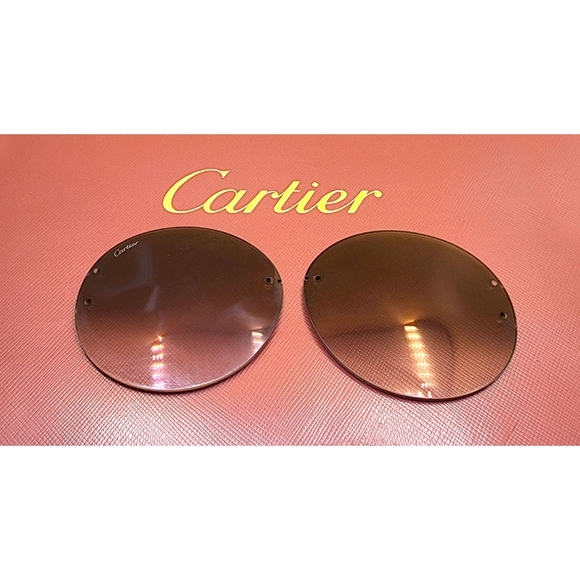 Authentic Cartier Lenses for Big C Piccadilly Glasses - Picture 1 of 8